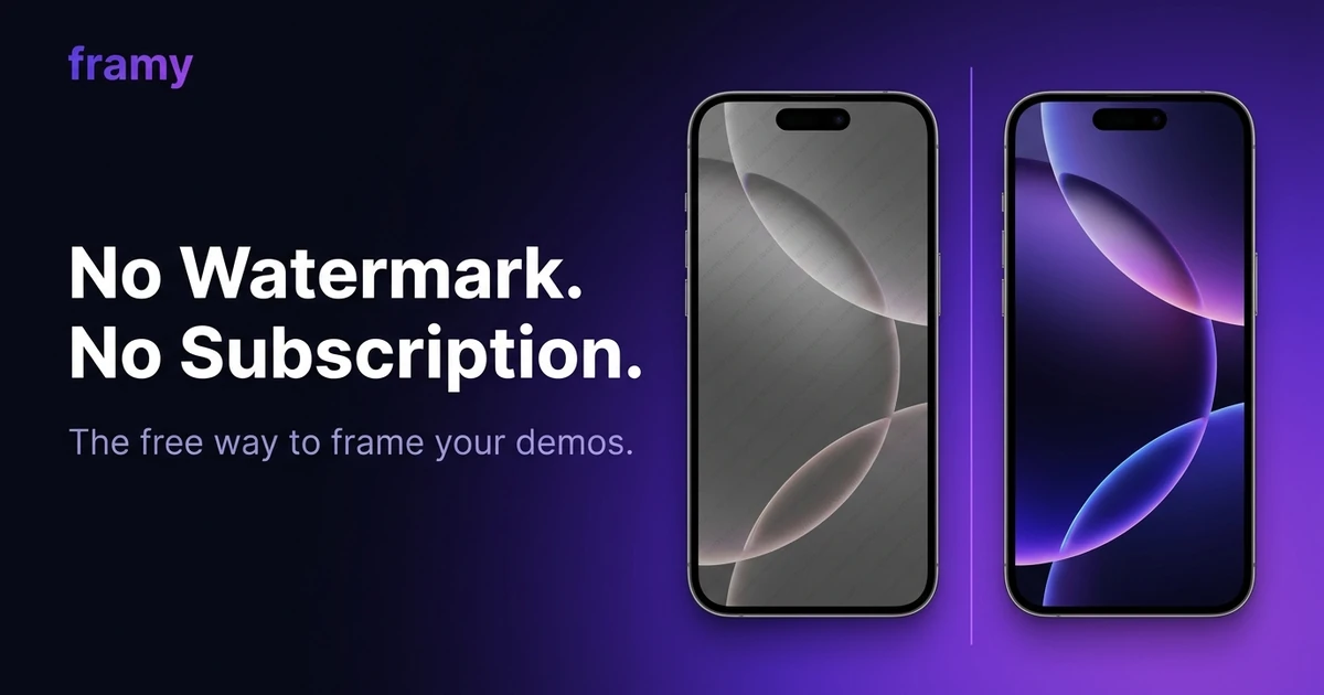 Mock.video vs Framy: Which iPhone Frame Tool to Use — Framy iPhone mockup guide cover image