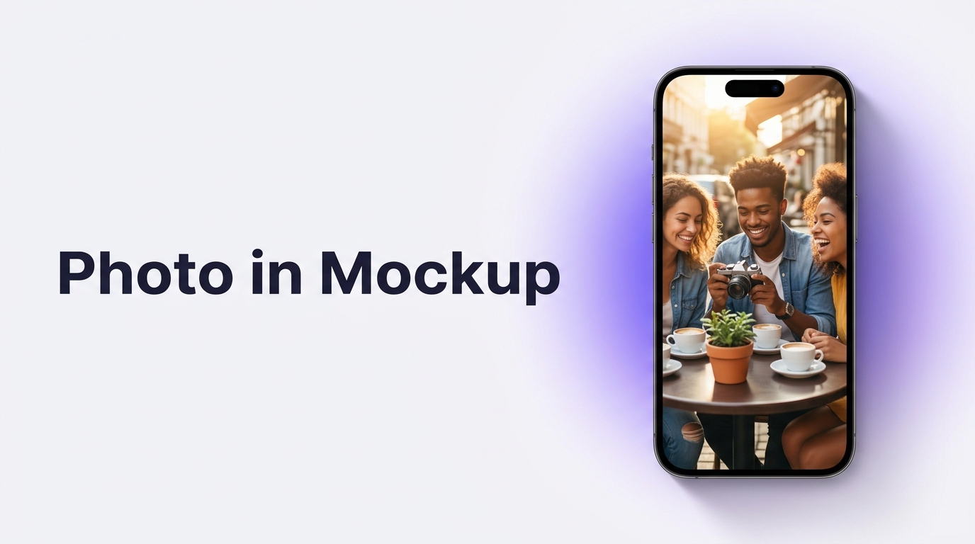 How to Put a Photo in a Phone Mockup — Framy iPhone mockup guide cover image